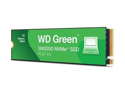 WD Green SN3000 WDS100T4G0E-00CPS0 - SSD - 1 TB - PCIe 4.0 x4 (NVMe)