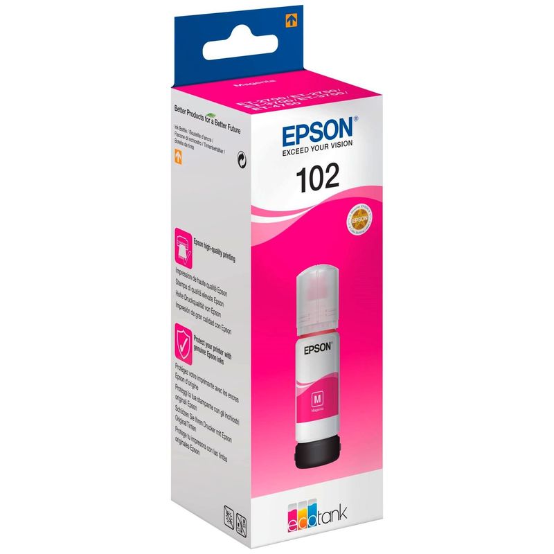 Epson EcoTank T 102 70ml T 03R3 ink cartridge Magenta