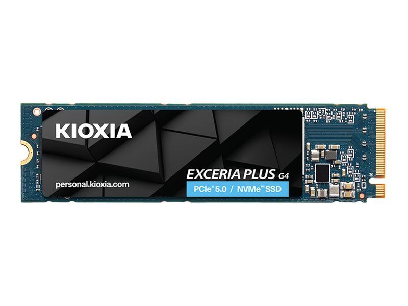 KIOXIA Exceria Plus G4 Series LVD10Z002TG8 - SSD - 2 TB - PCI Express 5.0 x4 (NVMe) KIOXIA Exceria Plus G4 Series LVD10Z002TG8 - SSD - 2 TB - PCI Express 5.0 x4 (NVMe)