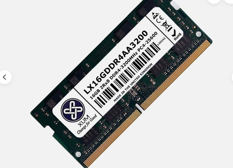 XUM 16GB Laptop Memory RAM DDR4 3200MHZ SODIMM PC4 25600 1.2V 260 Pin