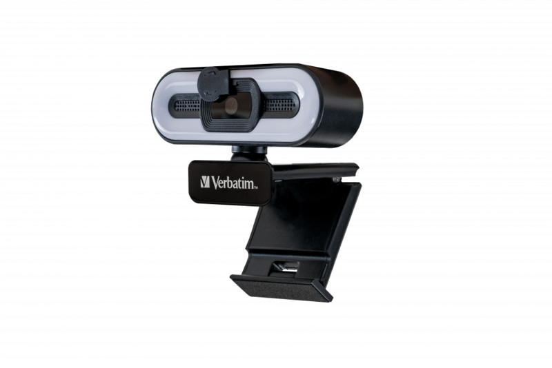 Webcam with Microphone, Full HD 1080p Autofocus & Light
