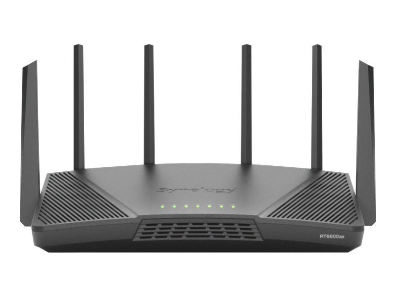 Synology RT6600AX - wireless router - Wi-Fi 6 - desktop