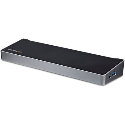 Triple Monitor USB 3.0 Docking Station with 2x 4K DisplayPort & HDMI Triple Monitor USB 3.0 Docking Station with 2x 4K DisplayPort & HDMI