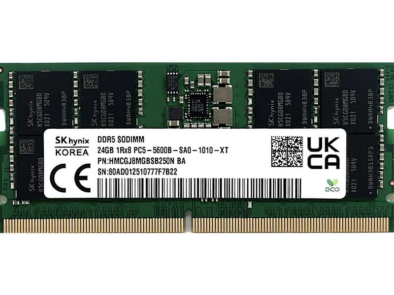 Samsung 24GB Laptop Memory RAM DDR5 5600B  SODIMM