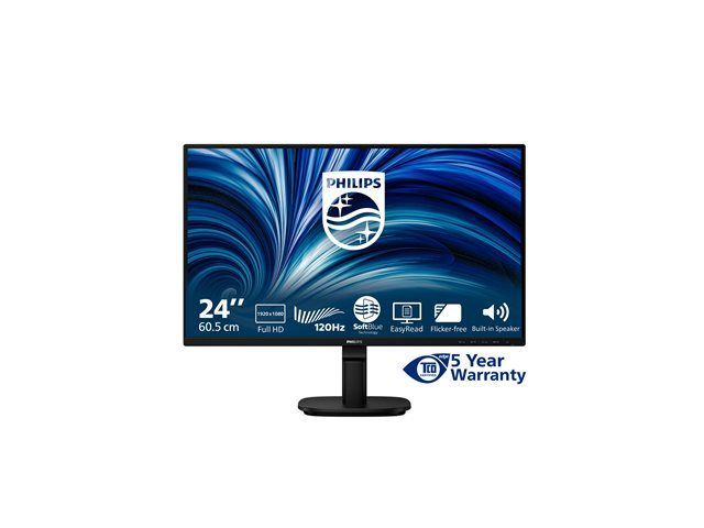 Philips 24B2N2200 - 2000 Series - LED monitor - Full HD (1080p) - 24" HDMI,VGA,DP
