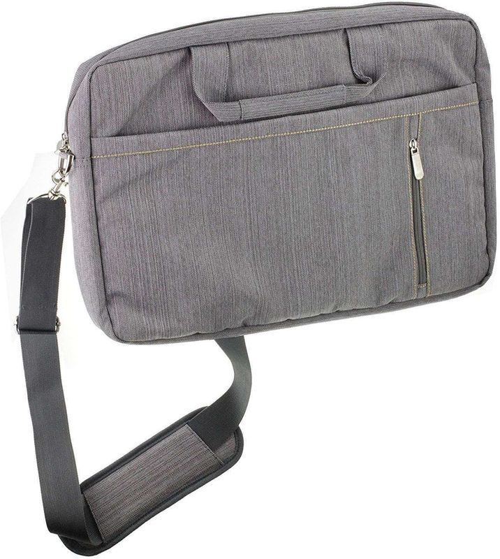 Navitech Grey Sleek Water Resistant Laptop Bag For LEEDOW 15.6 Navitech Grey Sleek Water Resistant Laptop Bag For LEEDOW 15.6" Laptop