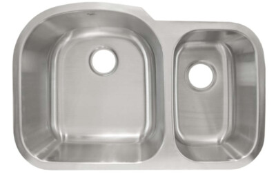 L201R Stainless Steel Undermount Double Sink