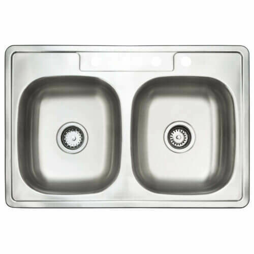 Top Mount Double Sink
