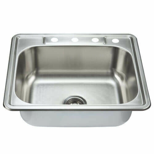 Top Mount Stainless Steel