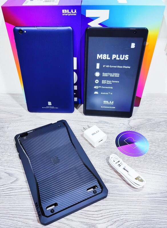 TABLET BLUE M8L PLUS