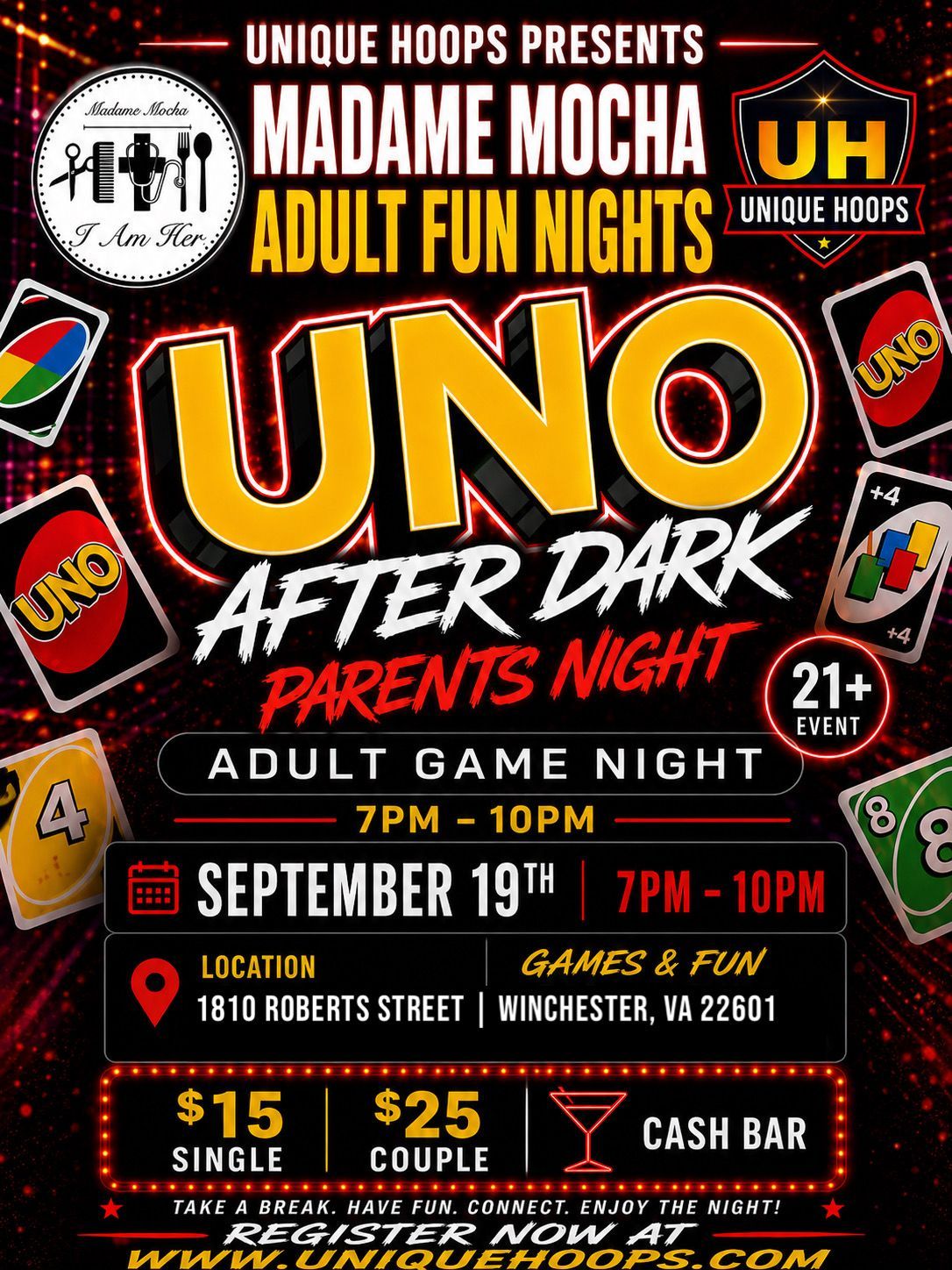 Madame Mocha - Adult Fun Nights