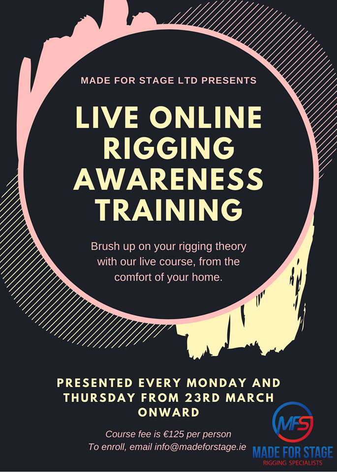 Live Online Rigging Awareness Training