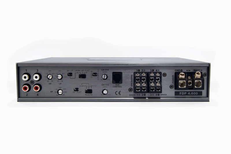 Focal Amplifier FDP 4.600v2 - High-Performance 4x150wrms Class-D 4-ch Amplifier