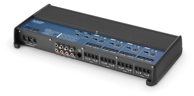 XDM800/8 8 Ch. Class D Full-Range Car/Marine Amplifier, 800 W
