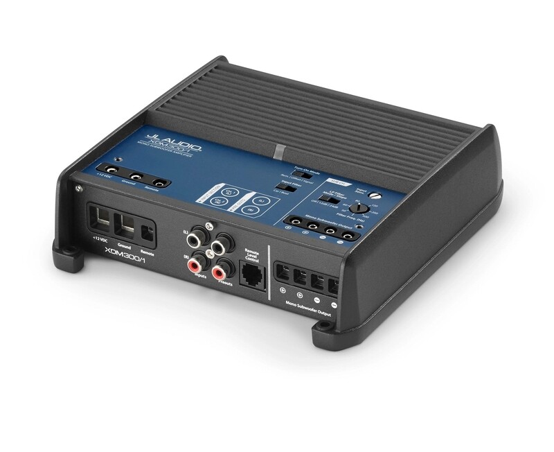 XDM300/1 Monoblock, Class D, Car/Marine Subwoofer Amplifier, 300 W