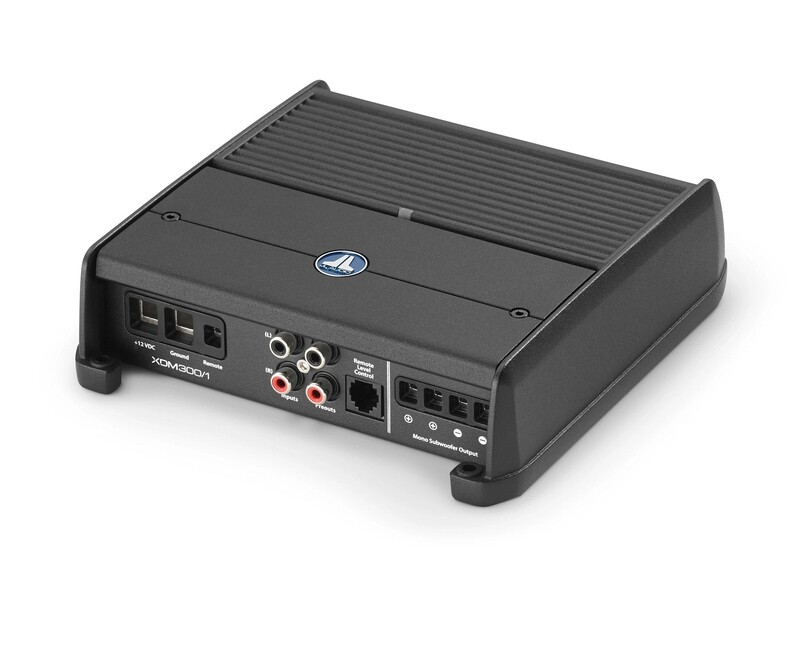 XDM300/1 Monoblock, Class D, Car/Marine Subwoofer Amplifier, 300 W