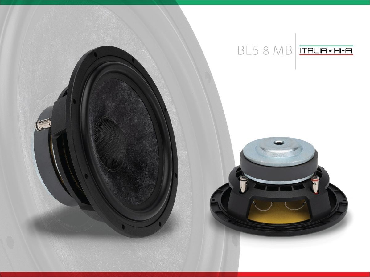 Italia HiFi BL5 Midbass 8