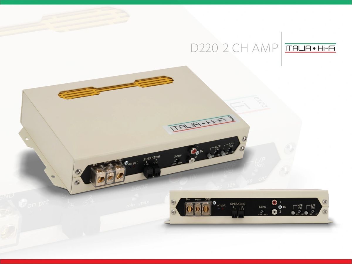Italia HiFi D220 amp