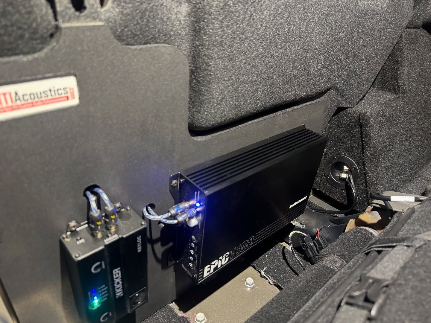 MTI Acoustics 23+ Ford Superduty /24+ F150  Amplifier Mounting Rack