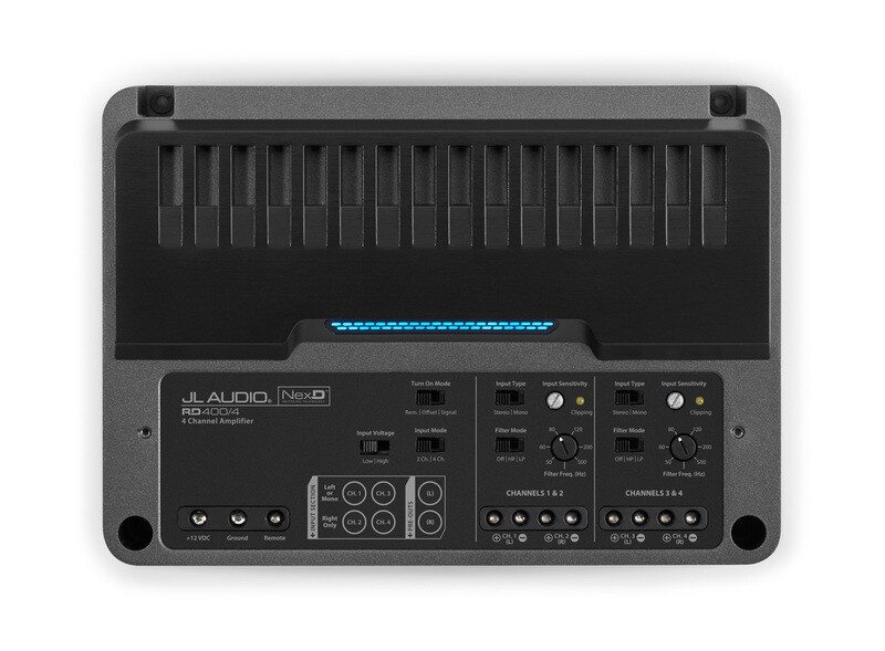 JL Audio RD Amplifier RD400/4 - 4-channel 400w Amplifier