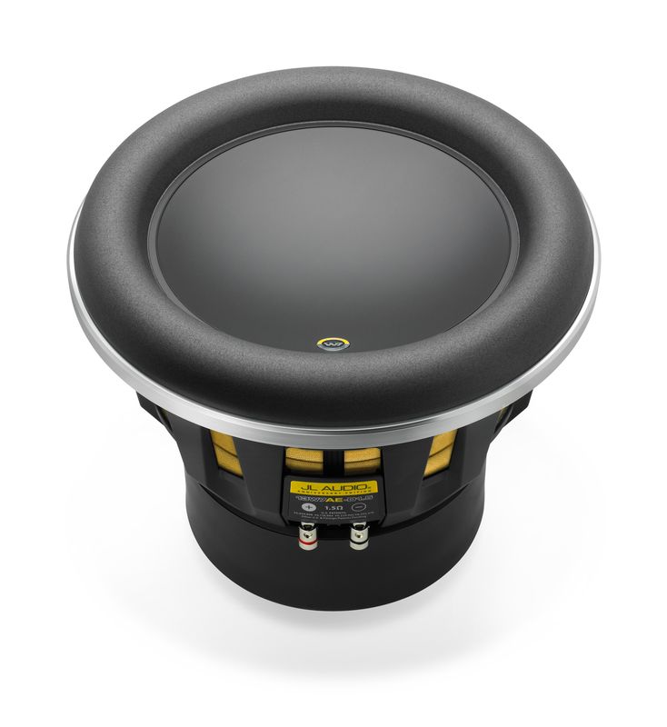 JL Audio 13W7AE-D1.5 Anniversary Edition 13.5-Inch 1.5-Ohm DVC Subwoofer, top-front