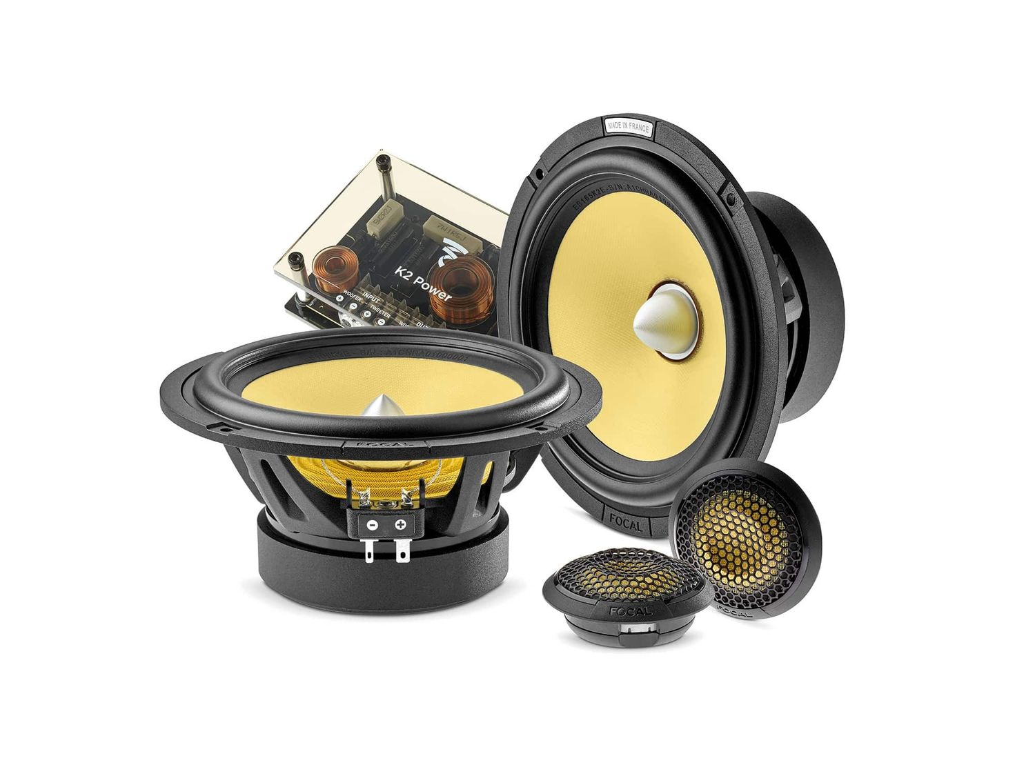 Focal K2 Power ES165K2E 6.5-Inch 2-Ohm Component Speaker