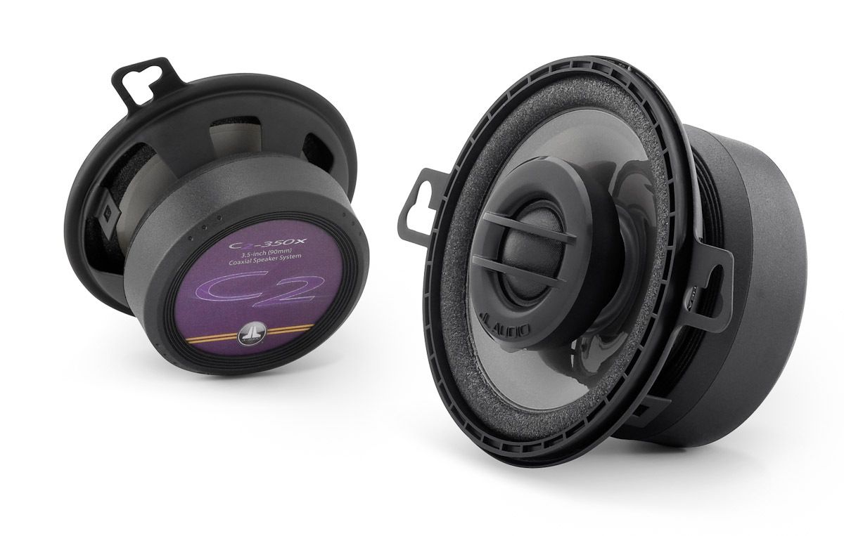 JL Audio Evolution C2-350x 3.5-Inch Coaxial Speakers, Pair