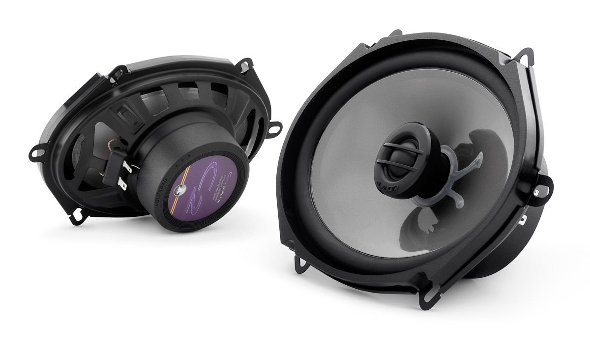 JL Audio Evolution C2-570x 5x7-Inch 2-Way Coaxial Speakers, Pair