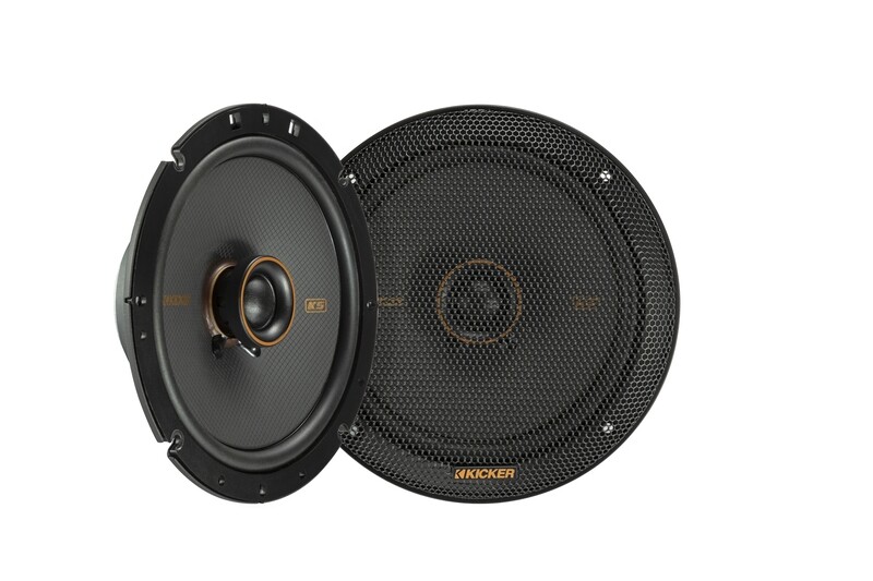 Kicker KSC6704 6.75-Inch 4-Ohm Coaxial Speakers (51KSC6704)