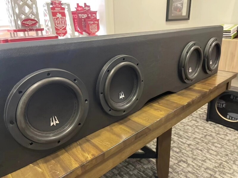 MTI Acoustics 2008-2018** Silverado/Sierra Stage 2 Front Fire Under Seat Enclosure