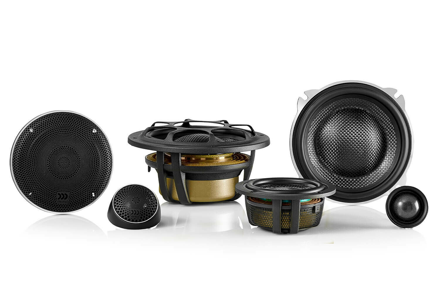 Morel ELATE CARBON 53A 3-Way Component Speaker System
