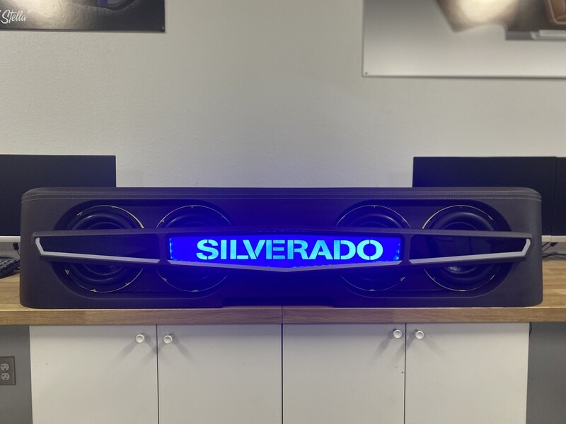MTI Acoustics 2008-2018** Silverado/Sierra Stage 3 Front Fire Under Seat Enclosure