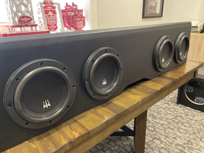MTI Acoustics 2019+ Silverado/Sierra Stage 2 Front Fire Under Seat Enclosure
