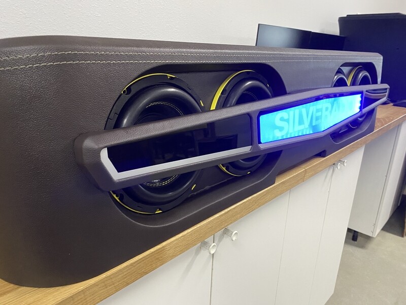 MTI Acoustics 2019+ Silverado/Sierra Stage 3 Front Fire Under Seat Enclosure