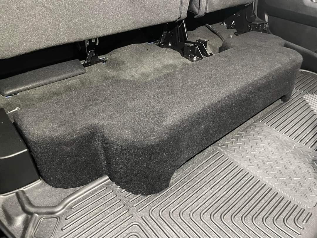 2019+ Ram 1500 Crew Cab Stage 1 Enclosure. Keeps Ram Bin Access.