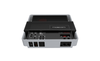 Mosconi PRO 2-10 Amp, top-side angle  