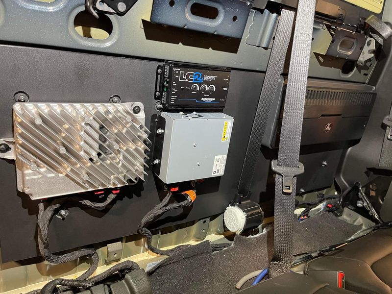 MTI Acoustics Chevy/GMC amp rack install