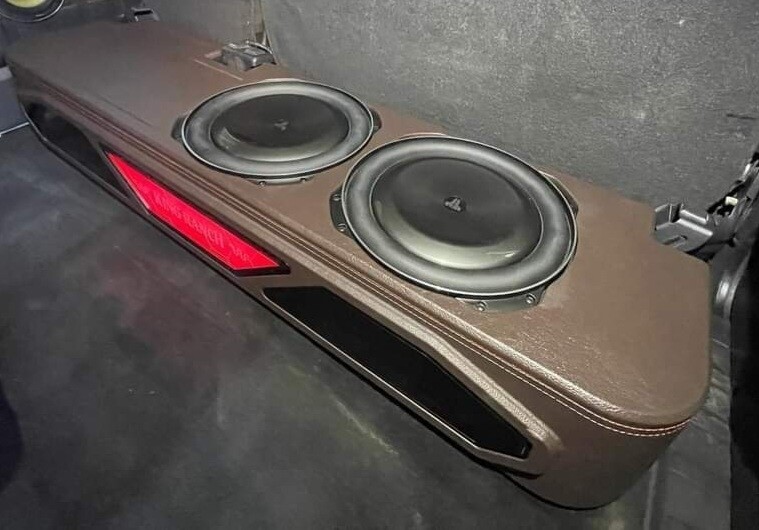 MTI Acoustics 2008-2016 Ford SuperDuty Stage 3 Upfire Full Length Under Seat Enclosure