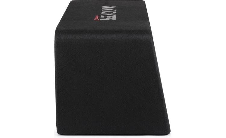 Kicker DCWR122 Dual 12-Inch CompR Ported Enclosure, side