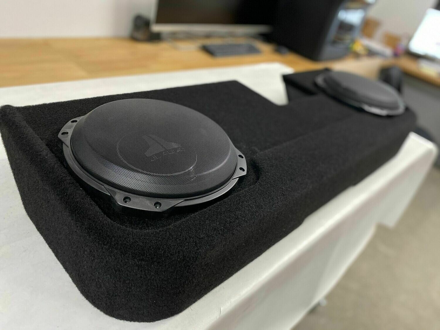 Stage 1 Underseat Enclosure.  Jeep Gladiator