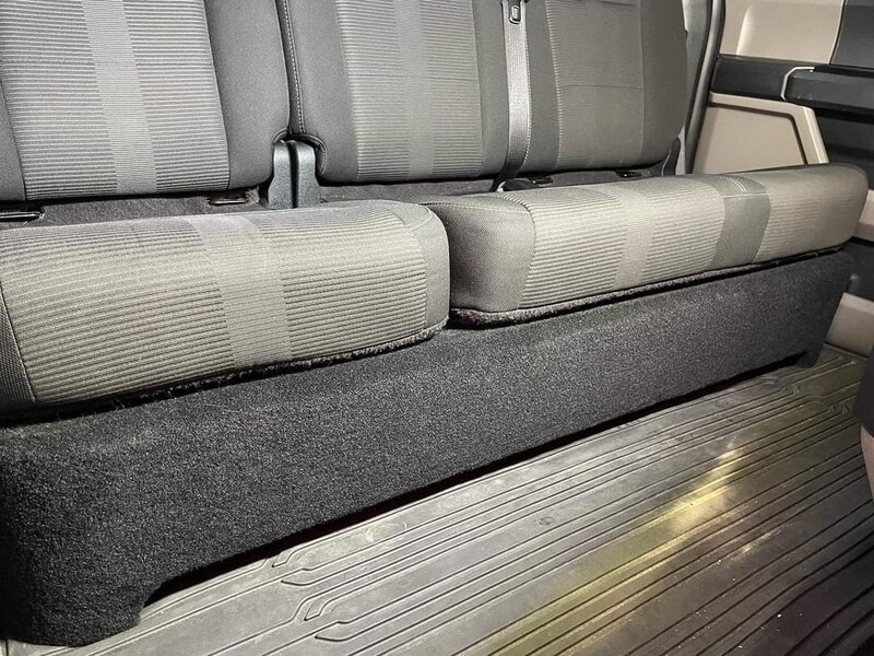 Stage 1 Underseat Enclosure.  Ford Super Duty (2017-2026)