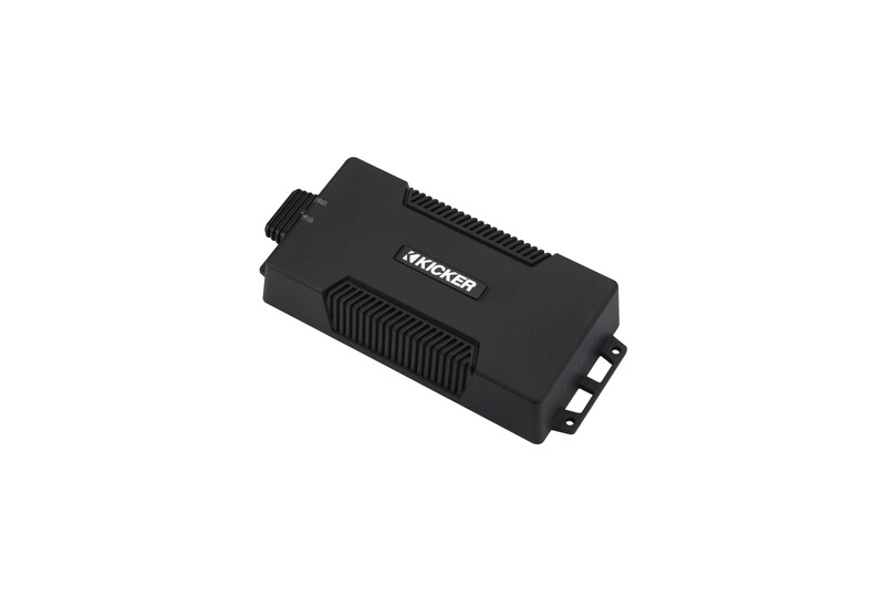 Kicker PXA3001 PXA Series Waterproof Mono Amplifier, top-angle