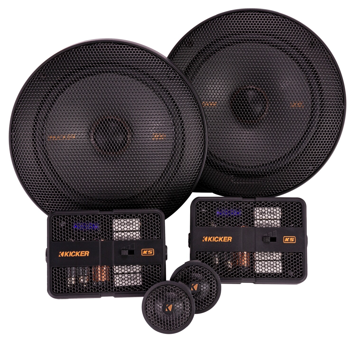 Kicker KSS65 6.5" Component Speakers 51KSS6504