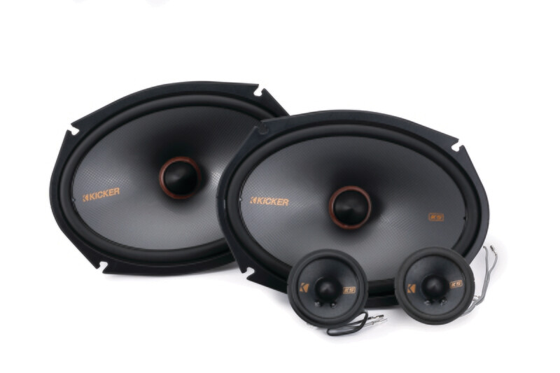Kicker KSS269 6x9-Inch 2-Way Components, pairs, front