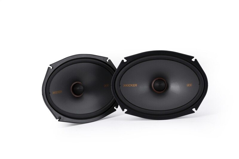 Kicker KSS269 6x9-Inch 2-Way Component Speakers, pair, front