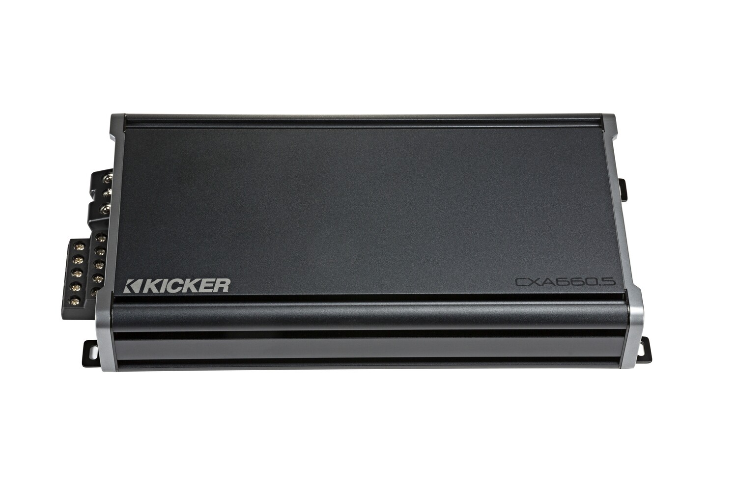Kicker CXA6605 CX-Series 5-Channel Amplifier, top-front