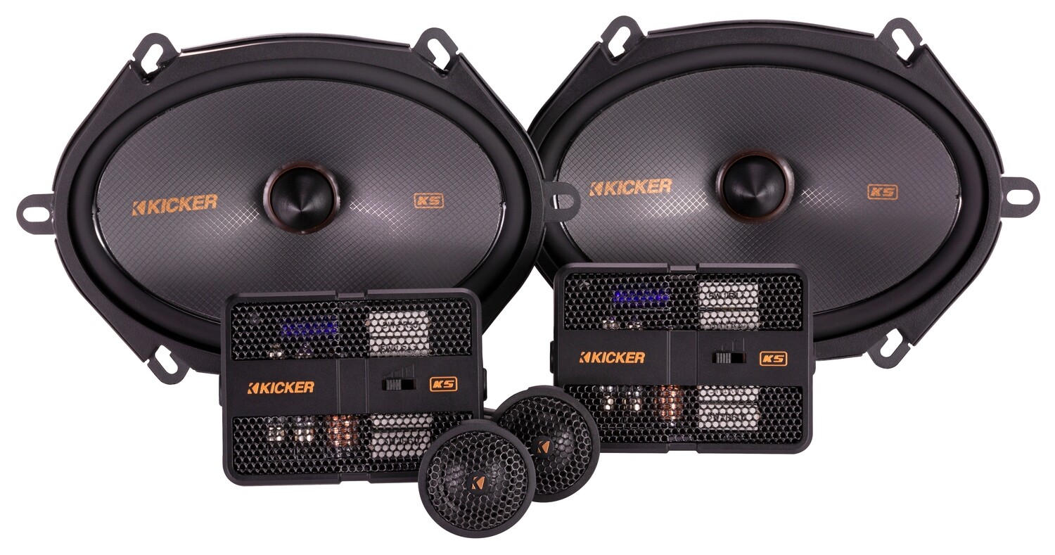 Kicker KSS68 6x8" Component Speakers 51KSS6804