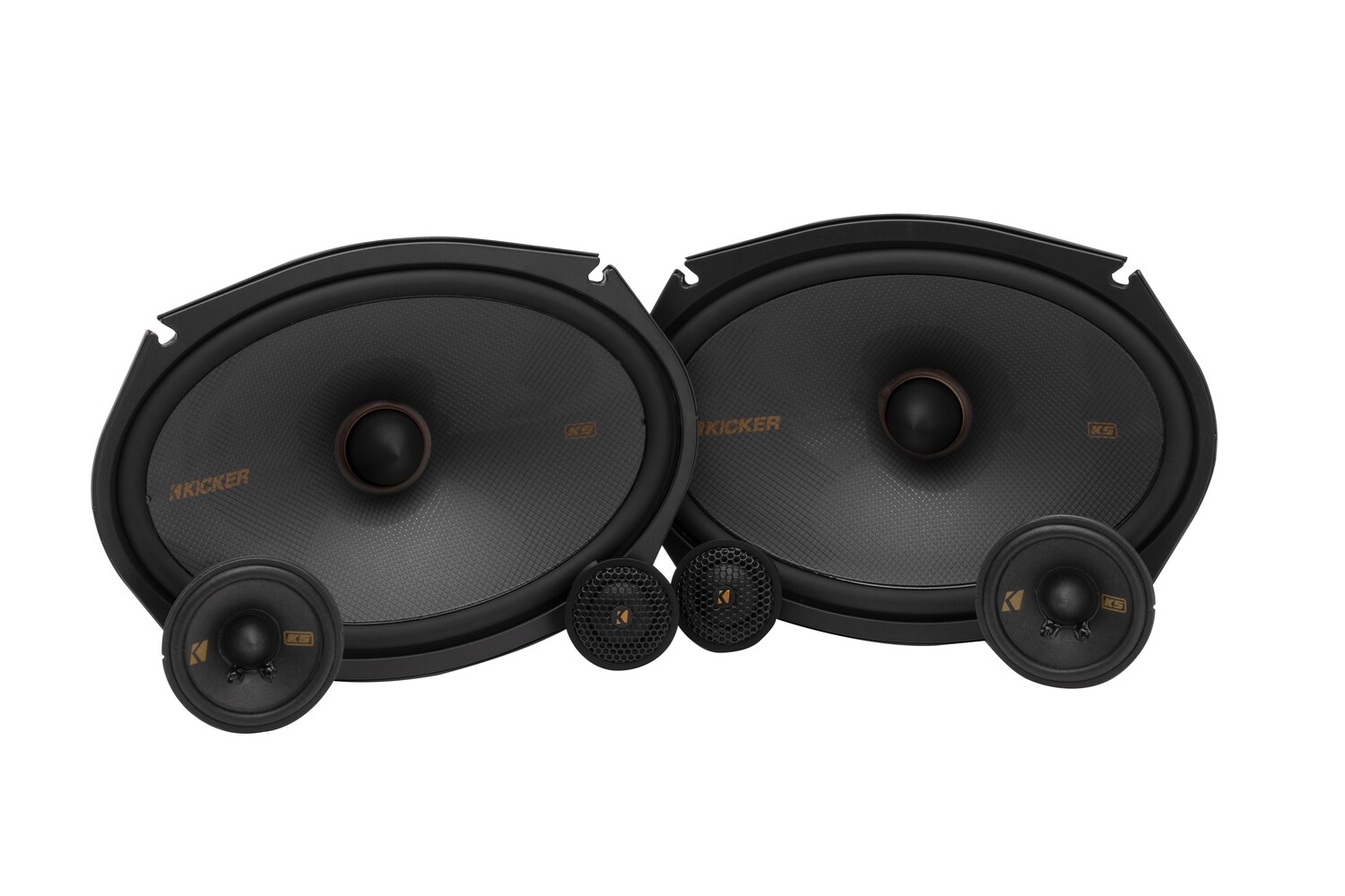 Kicker KSS369 6x9" 3-Way Component Speakers 51KSS369