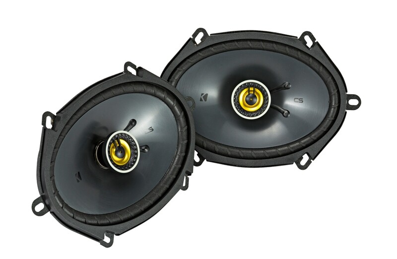 Kicker CSC684 6x8-inch coaxial speakers, pair, front, no grilles