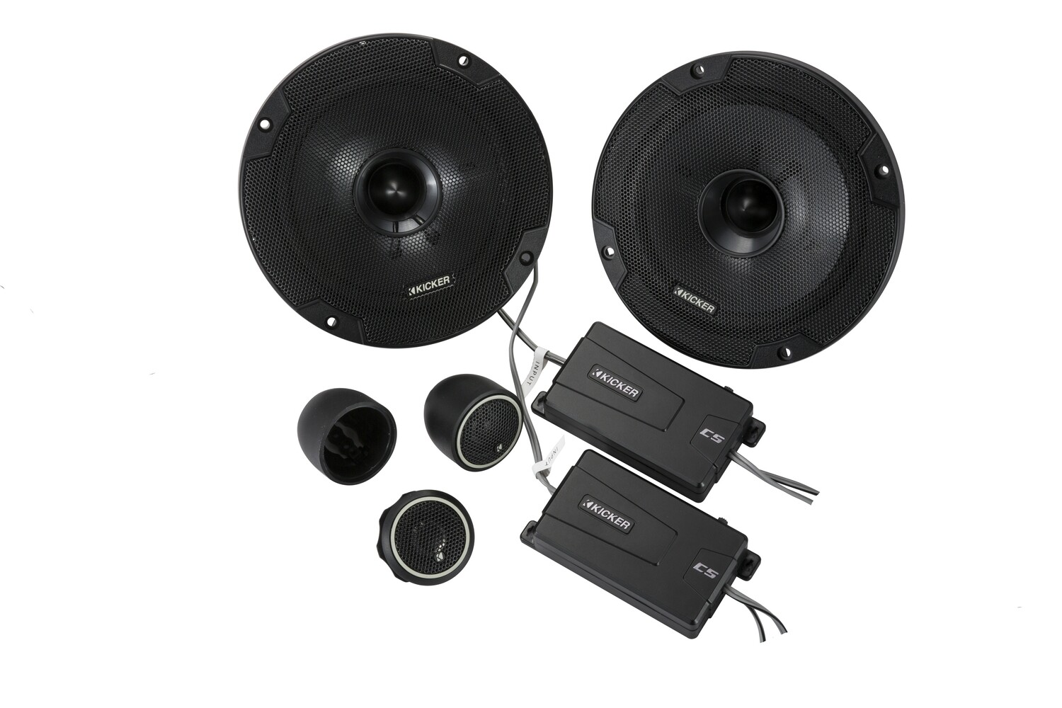 Kicker CSS65 6.5" 2-Way Component Speakers 46CSS654